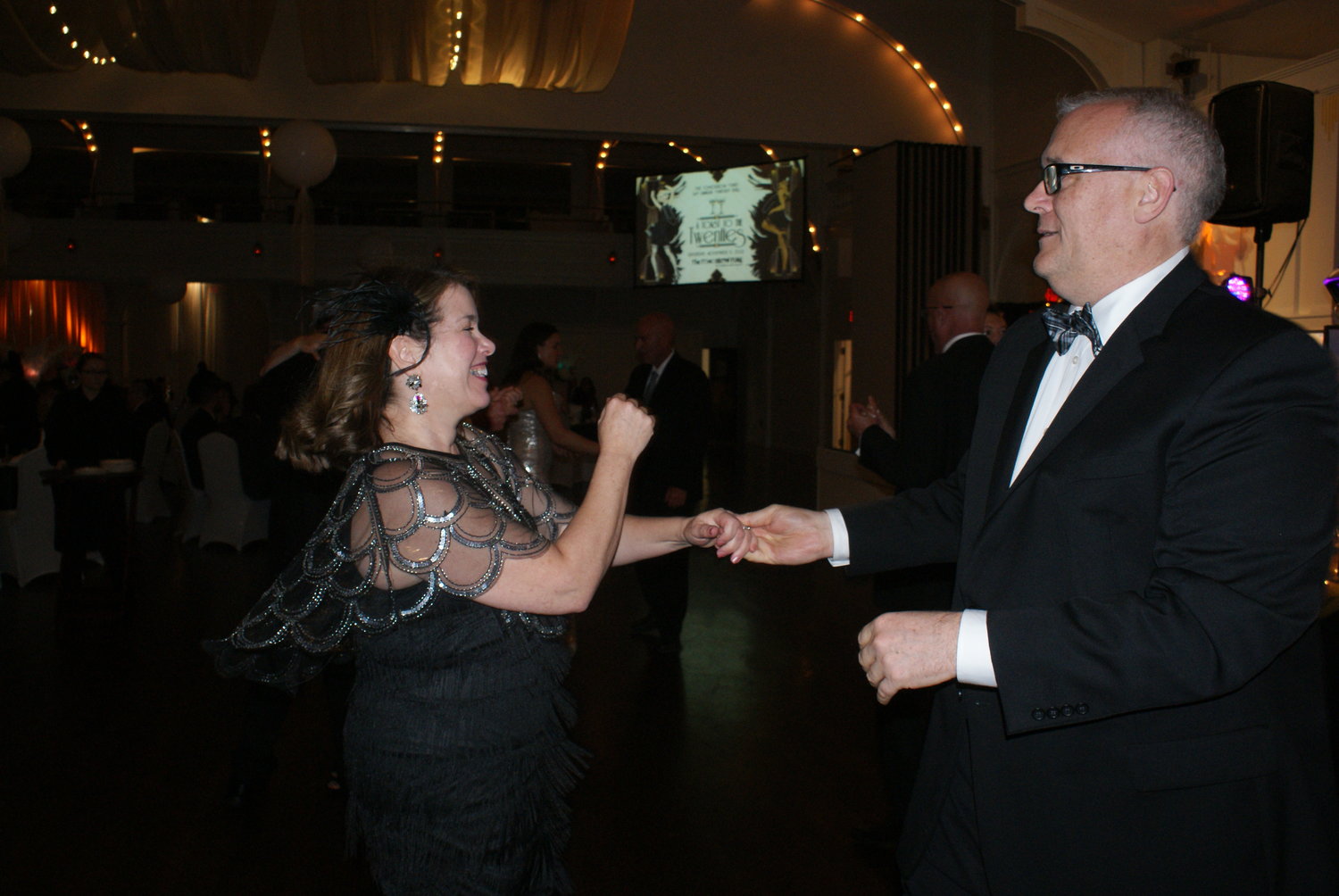 GETTING INTO THE SWING OF THINGS: In a night of supporting a great cause, guests enjoyed grooving on the dance floor.